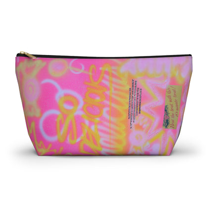 "so delicious" airbrush makeup pouch