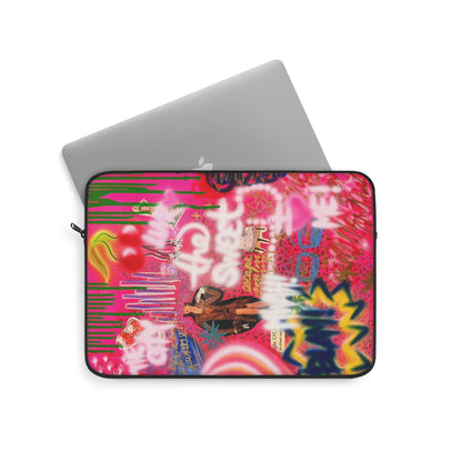"sweet escape" airbrush laptop sleeve
