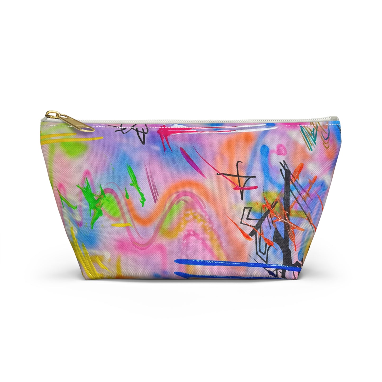 "neon haze" airbrush makeup pouch