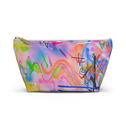"neon haze" airbrush makeup pouch