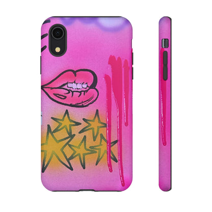 "star drip" airbrush iPhone case
