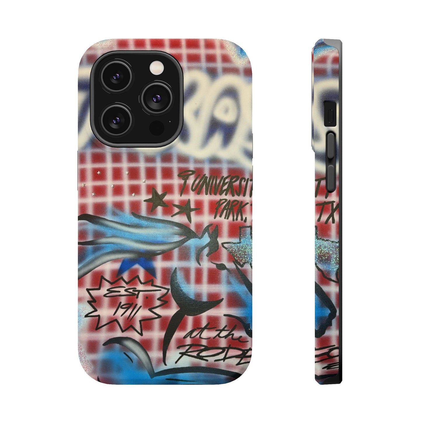 MagSafe "texas" airbrush iPhone case
