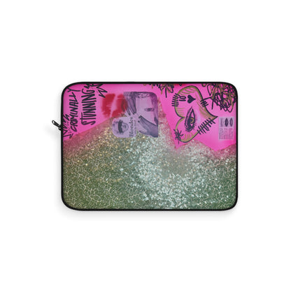 "glitter gloss" airbrush laptop sleeve