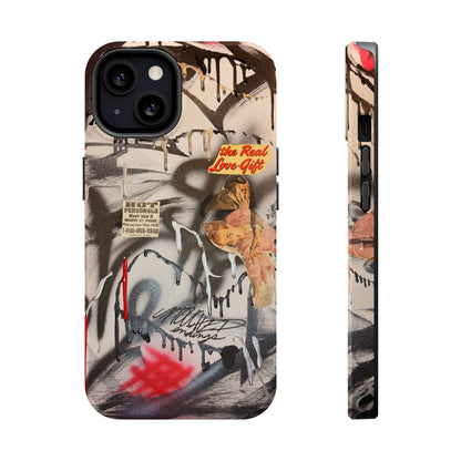 MagSafe "real love" airbrush iPhone case