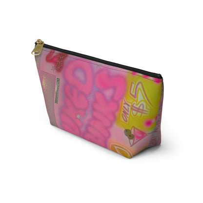 "mixed drinks" airbrush makeup pouch