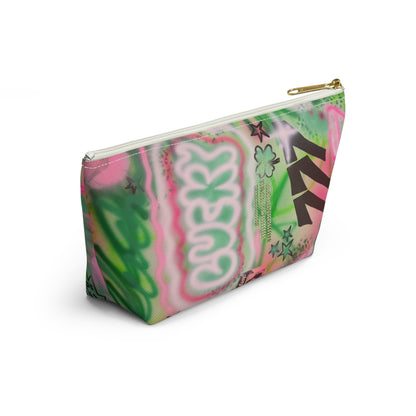 "so lucky" airbrush makeup pouch