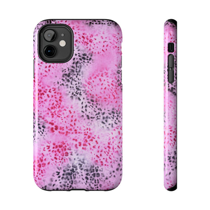"pink cheetah pt. 2" airbrush iPhone case