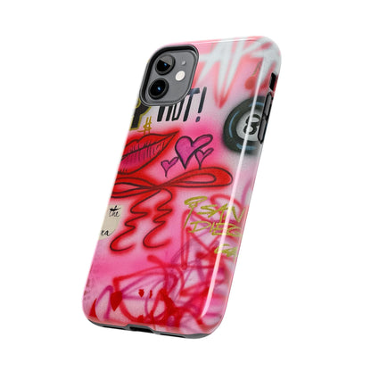 "IT girl" airbrush iPhone case
