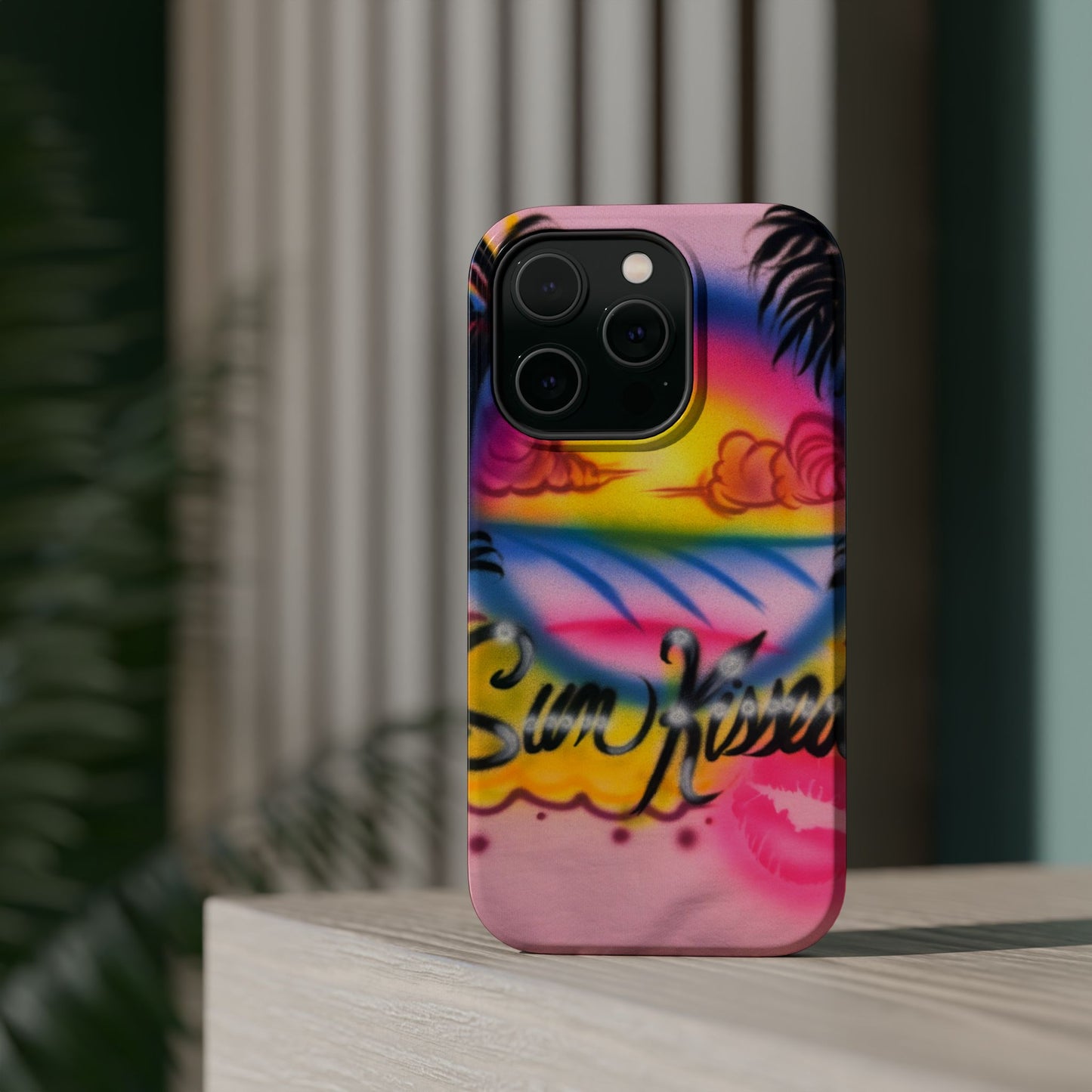 MagSafe "sunkissed" airbrush iPhone case