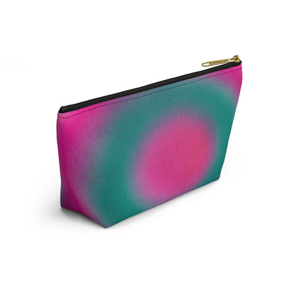 "watermelon swirl" airbrush makeup pouch