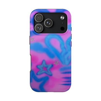 "blue camo" airbrush iPhone case