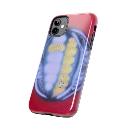 "bite me bling" airbrush iPhone case