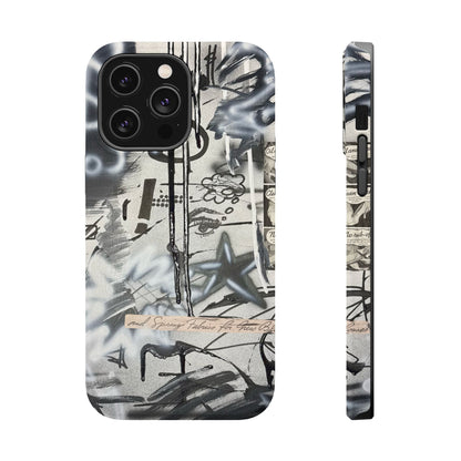 MagSafe "monochrome mood" airbrush iPhone case