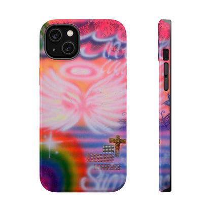 MagSafe "summer bliss" airbrush iPhone case