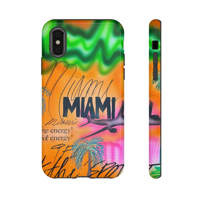 "miami, fl" airbrush iPhone case