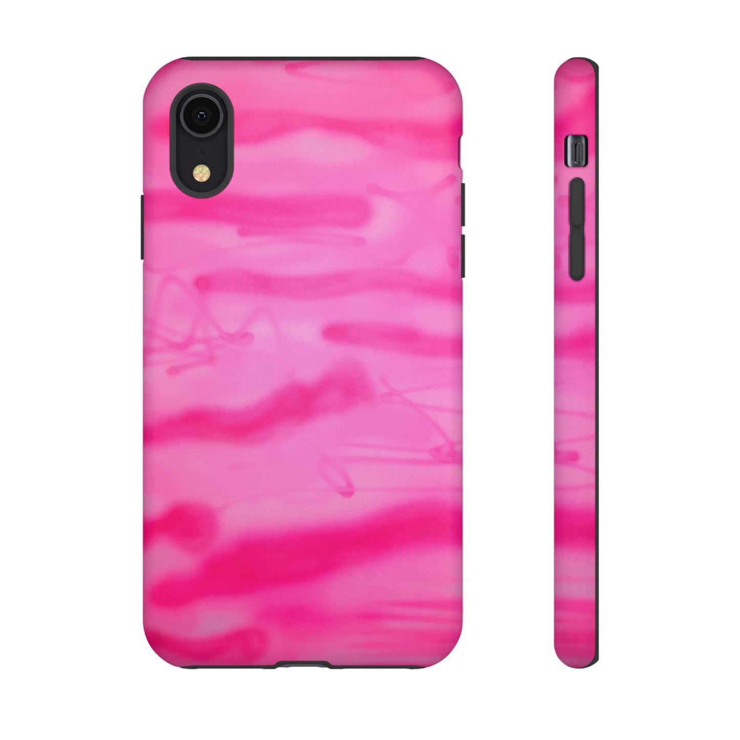 "pink camo" airbrush iPhone case