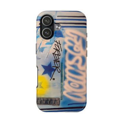"fashion forever" airbrush iPhone case