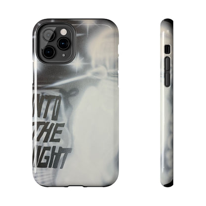 "into the night" airbrush iPhone case