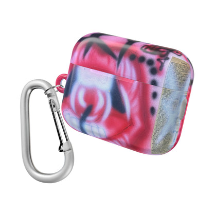 "be happy go lucky" airbrush airpod cases