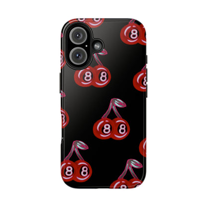 "black cherry 8ball" airbrush iPhone case