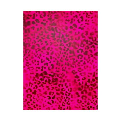 "leopard lust" airbrush rolled print