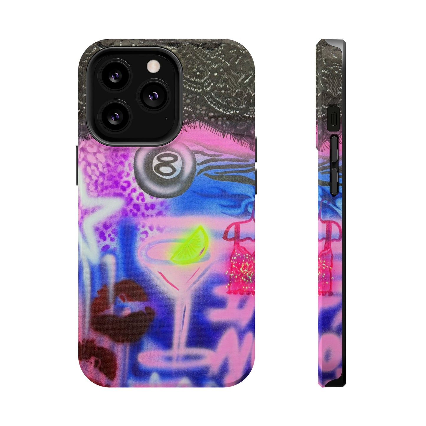 MagSafe "dream life" airbrush iPhone case