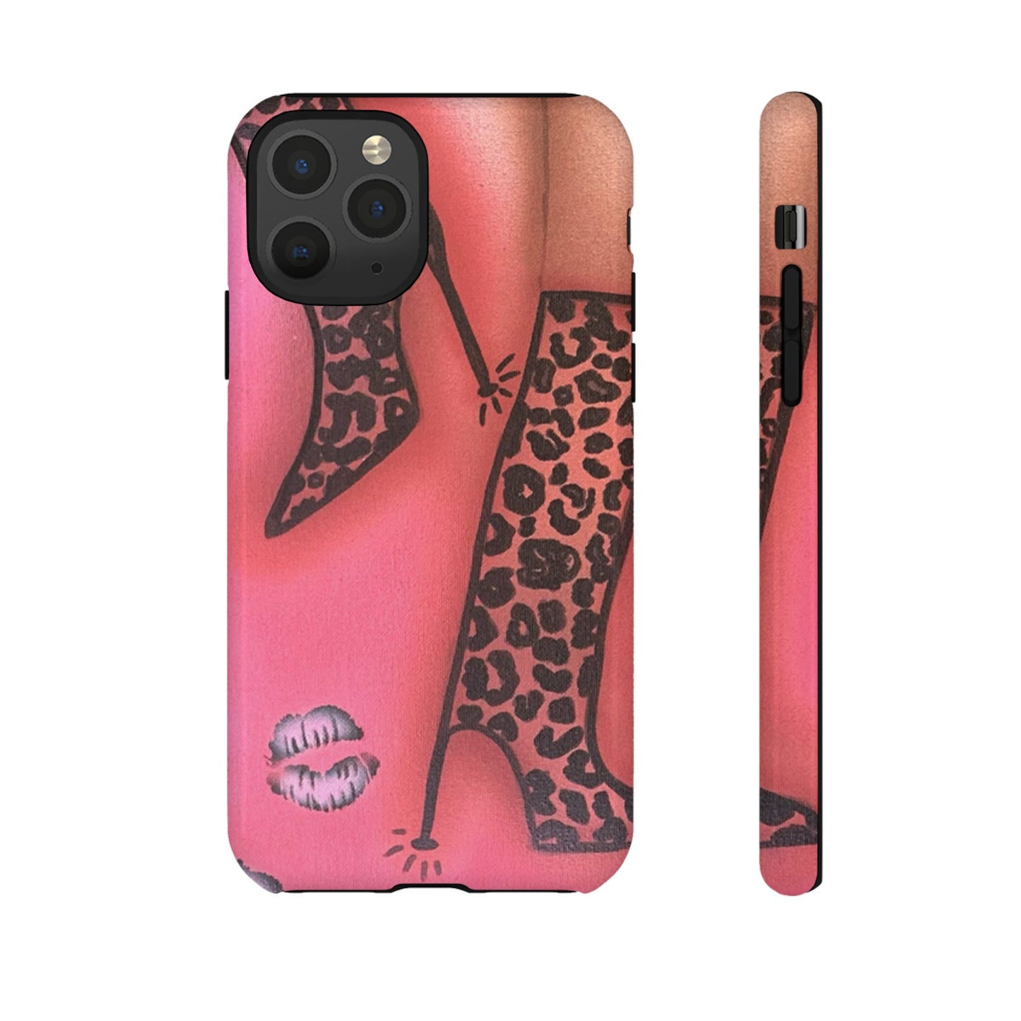 "cheetah boots" airbrush iPhone case