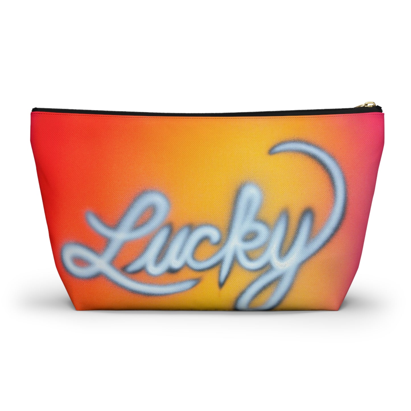 "lucky" airbrush makeup pouch