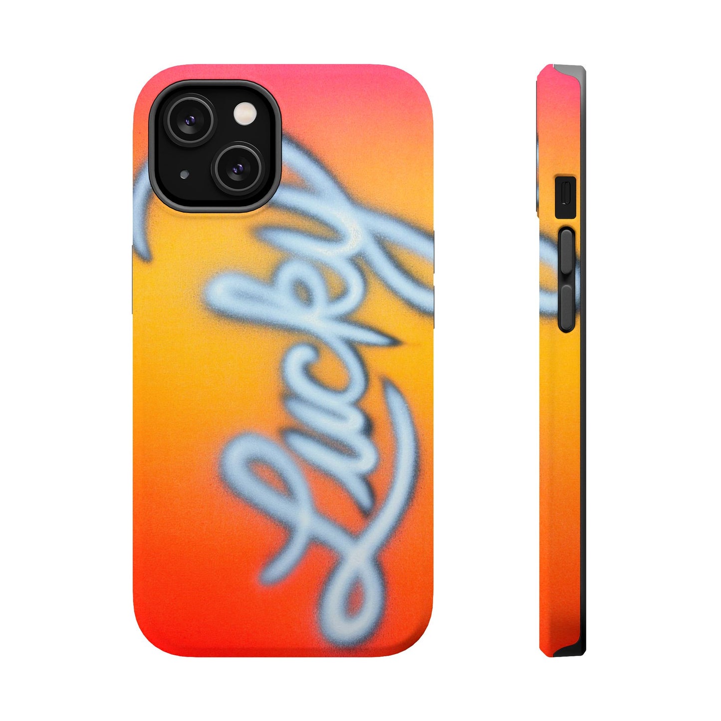 MagSafe "lucky" airbrush iPhone case