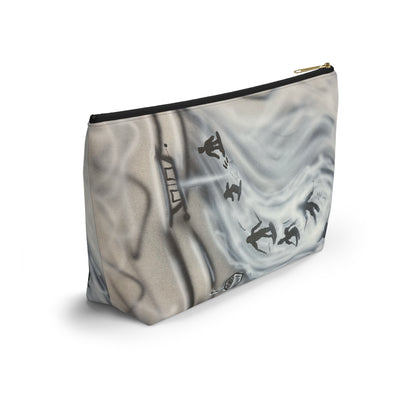 "arctic avalanche" airbrush makeup pouch
