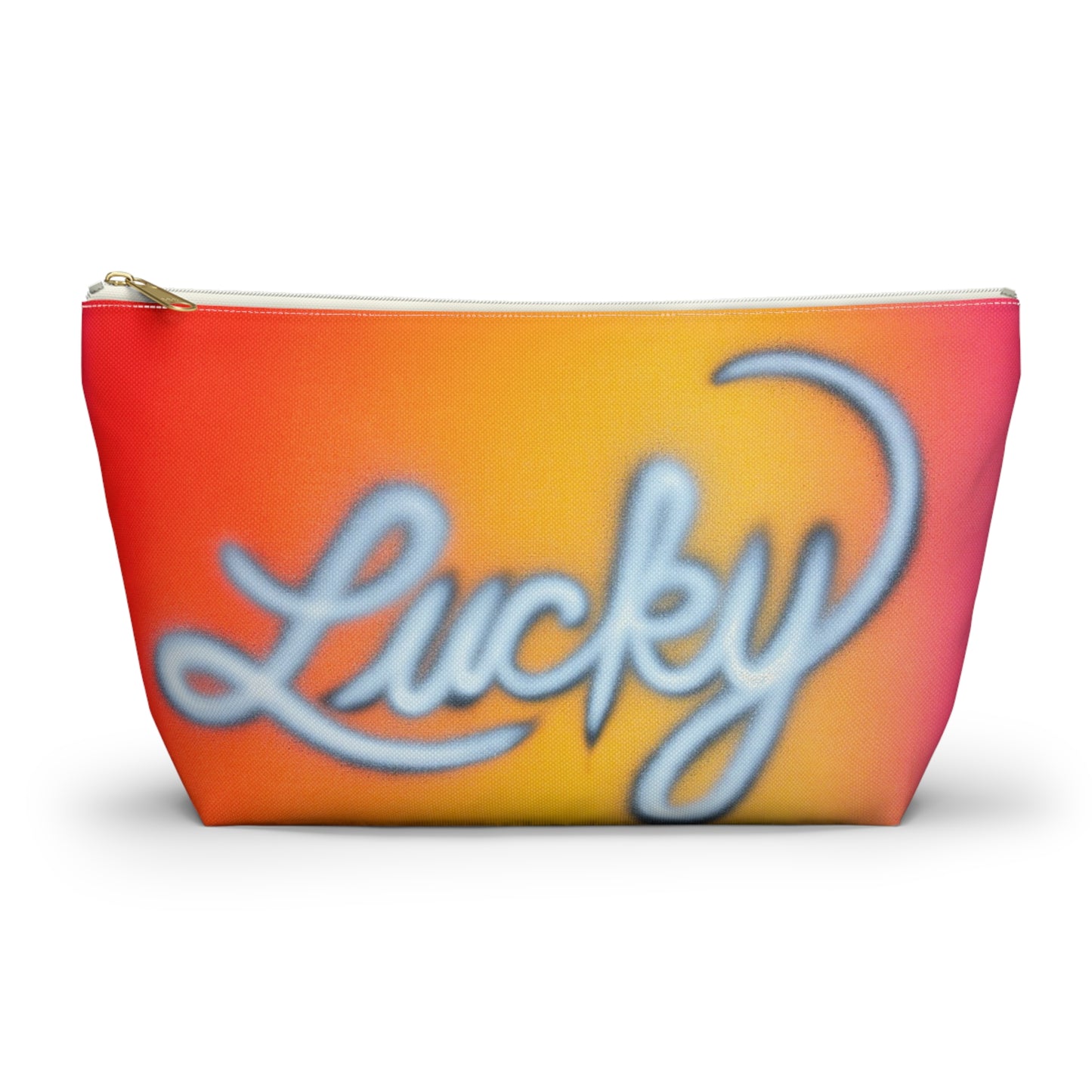 "lucky" airbrush makeup pouch