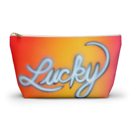 "lucky" airbrush makeup pouch