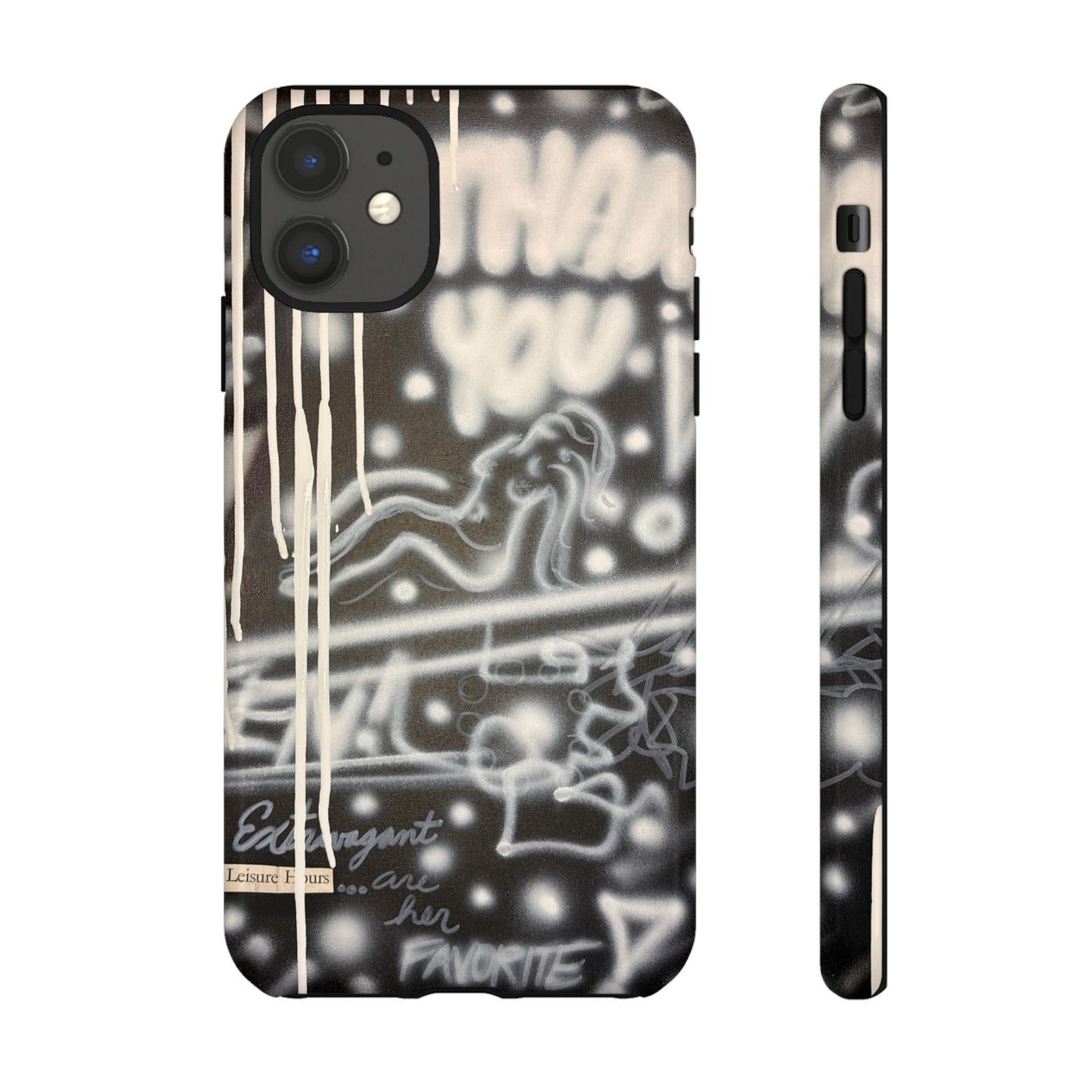 "extravagant leisure" airbrush iPhone case