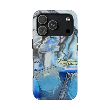 "young lovers" airbrush iPhone case