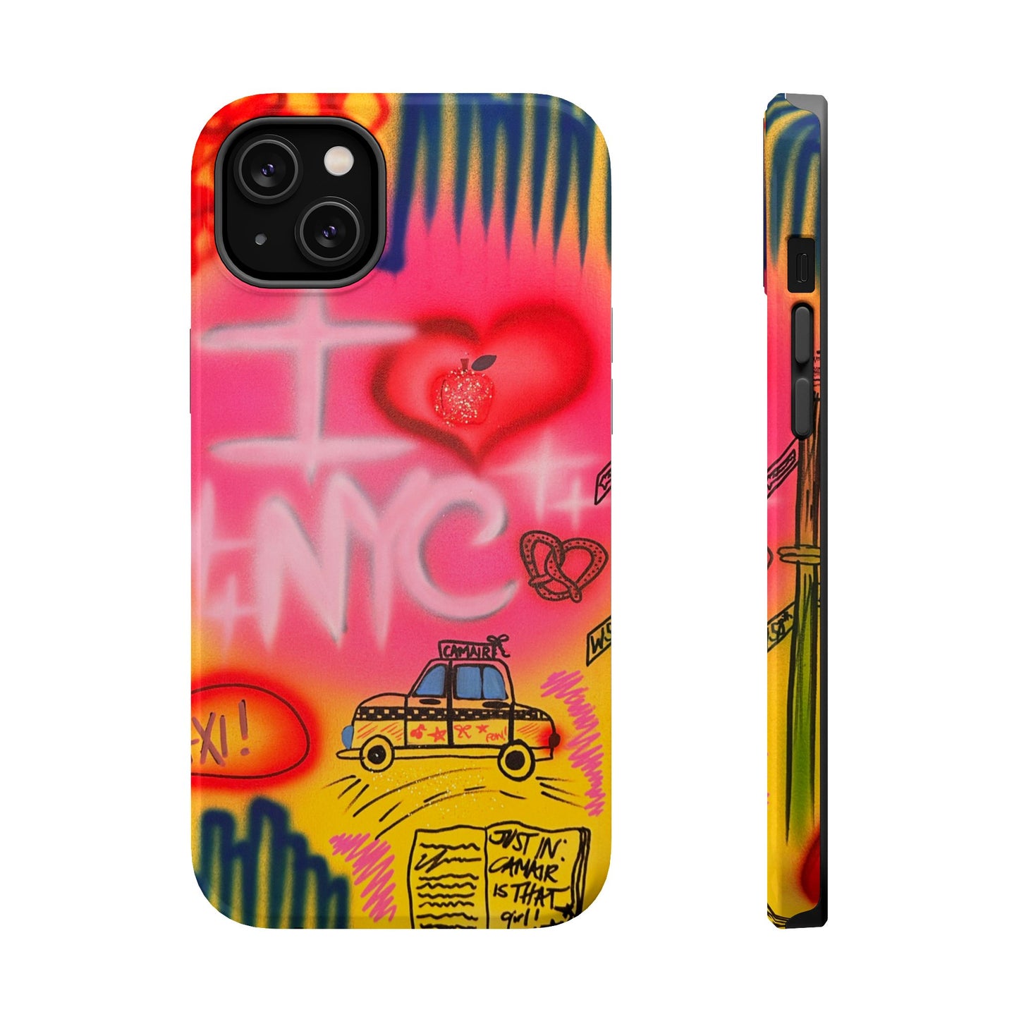 MagSafe "in the city" airbrush iPhone case