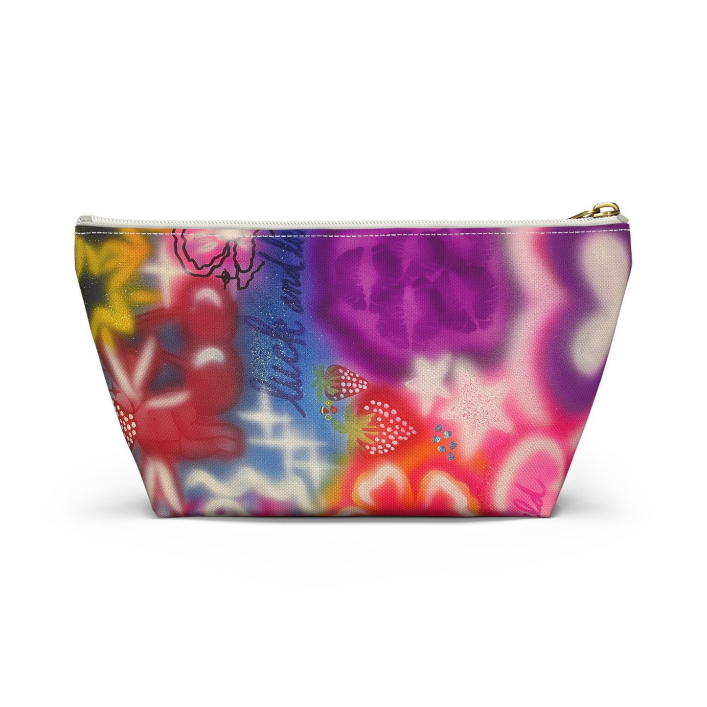 "luck & luv" airbrush makeup pouch