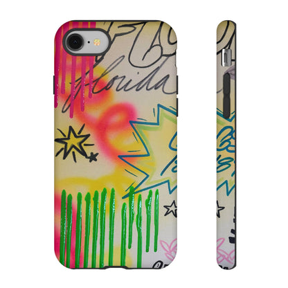 "ferocious florida" airbrush iPhone case