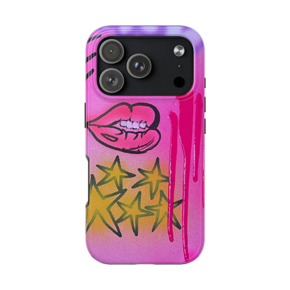 "star drip" airbrush iPhone case
