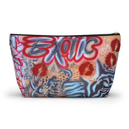 "exotic expectations" airbrush makeup pouch
