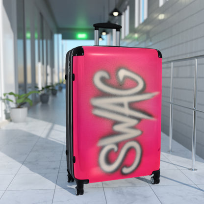 "swag" airbrush suitcase