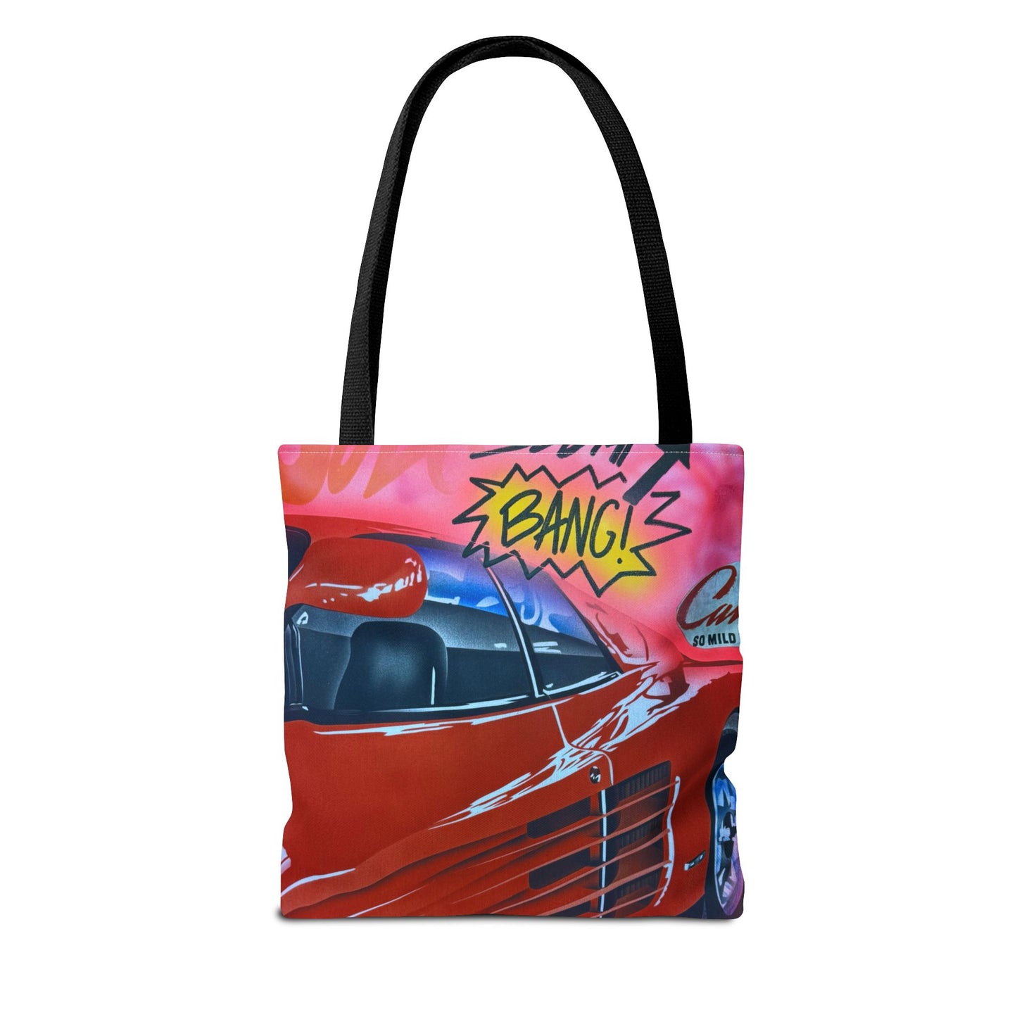 "miami momentos" airbrush tote bag