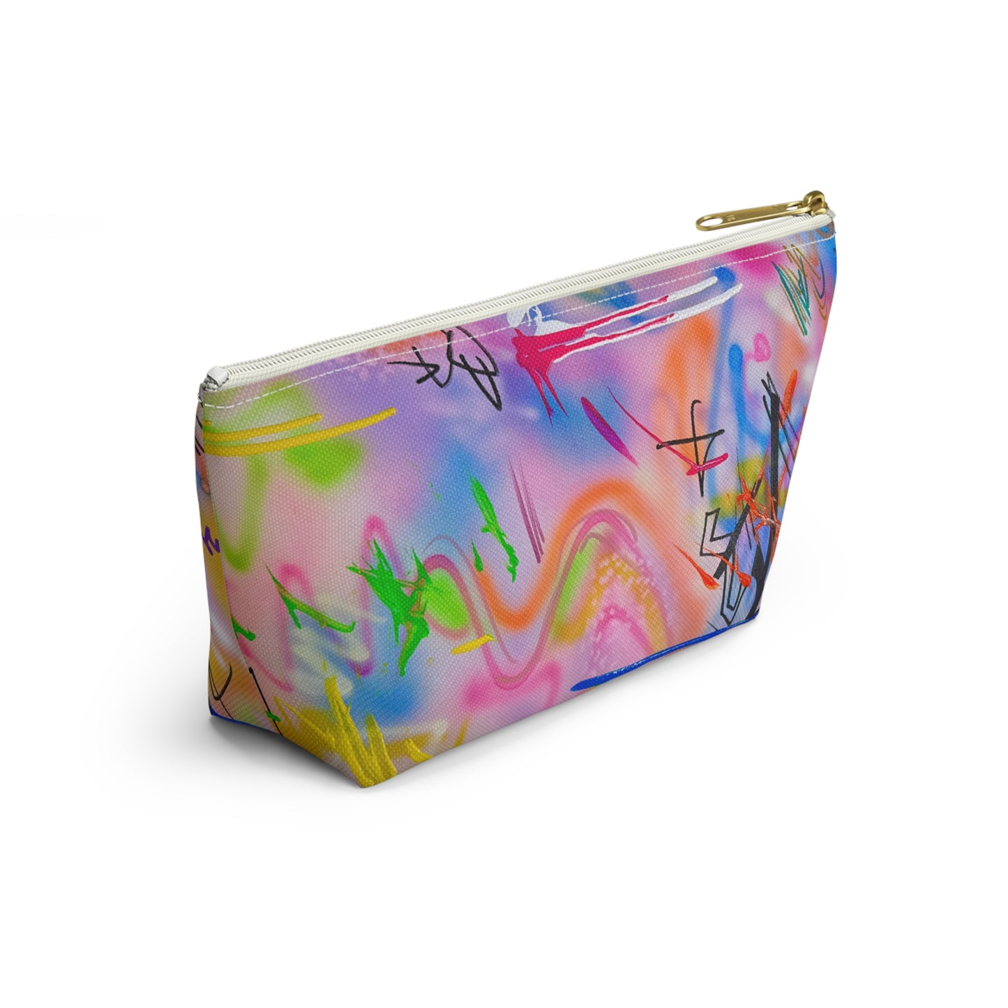"neon haze" airbrush makeup pouch