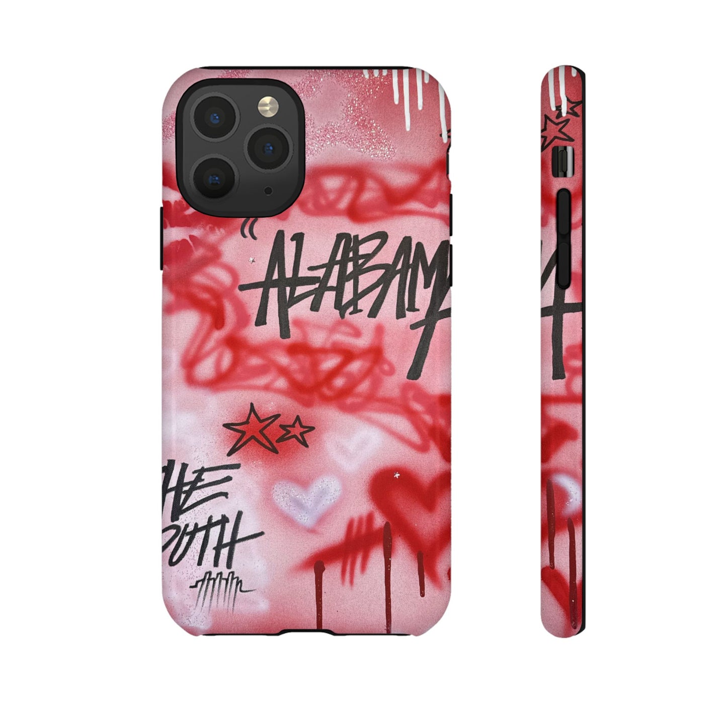 "alabama" airbrush iPhone case