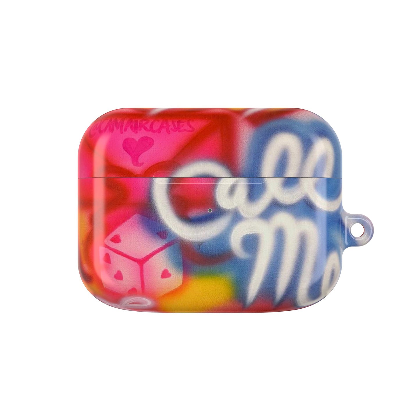 "call me" airbrush airpod cases