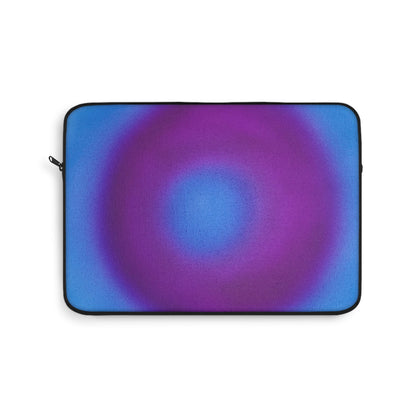 "grape soda aura" airbrush laptop sleeve