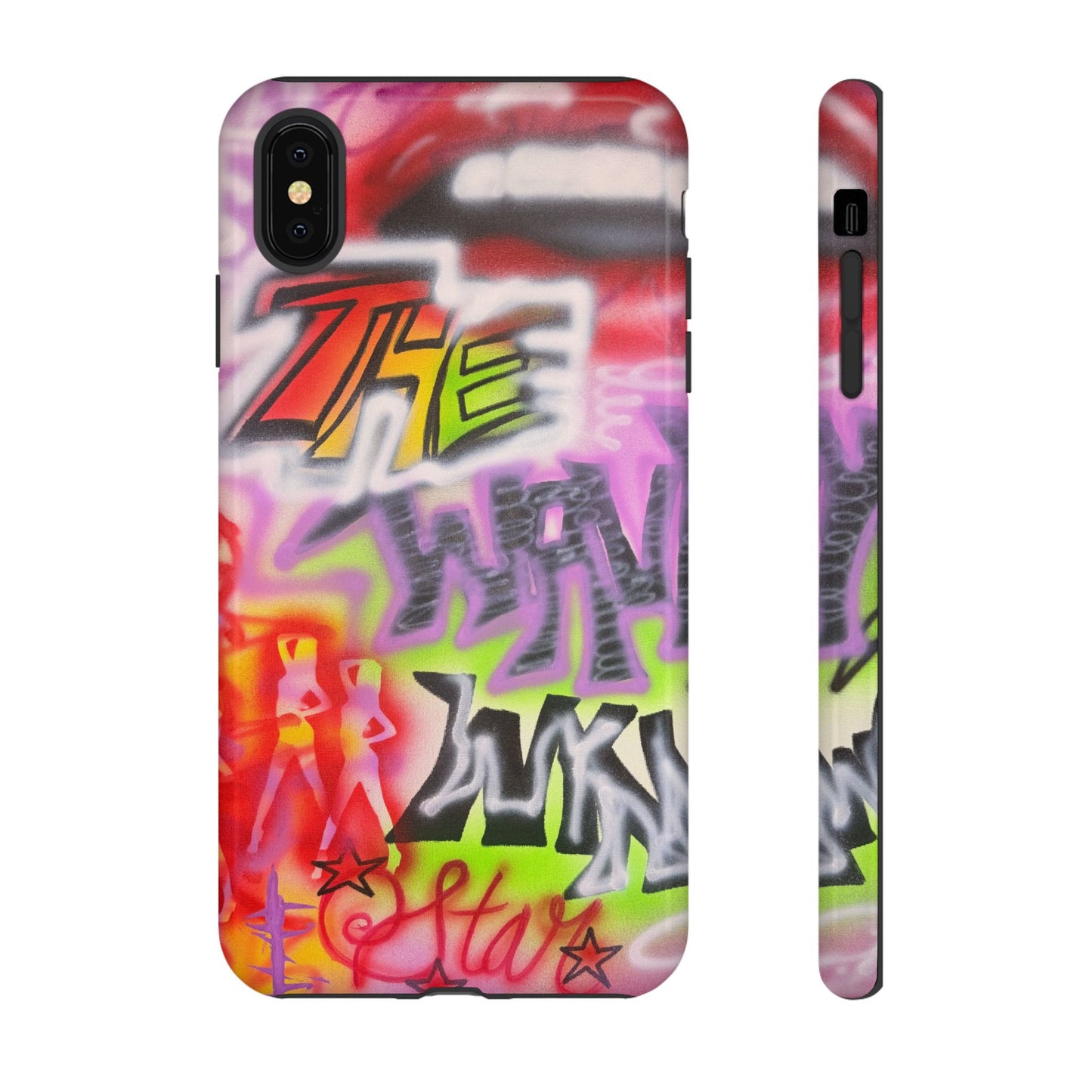 "wynwood gold" airbrush iPhone case