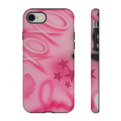 "perfectly pink" airbrush iPhone case