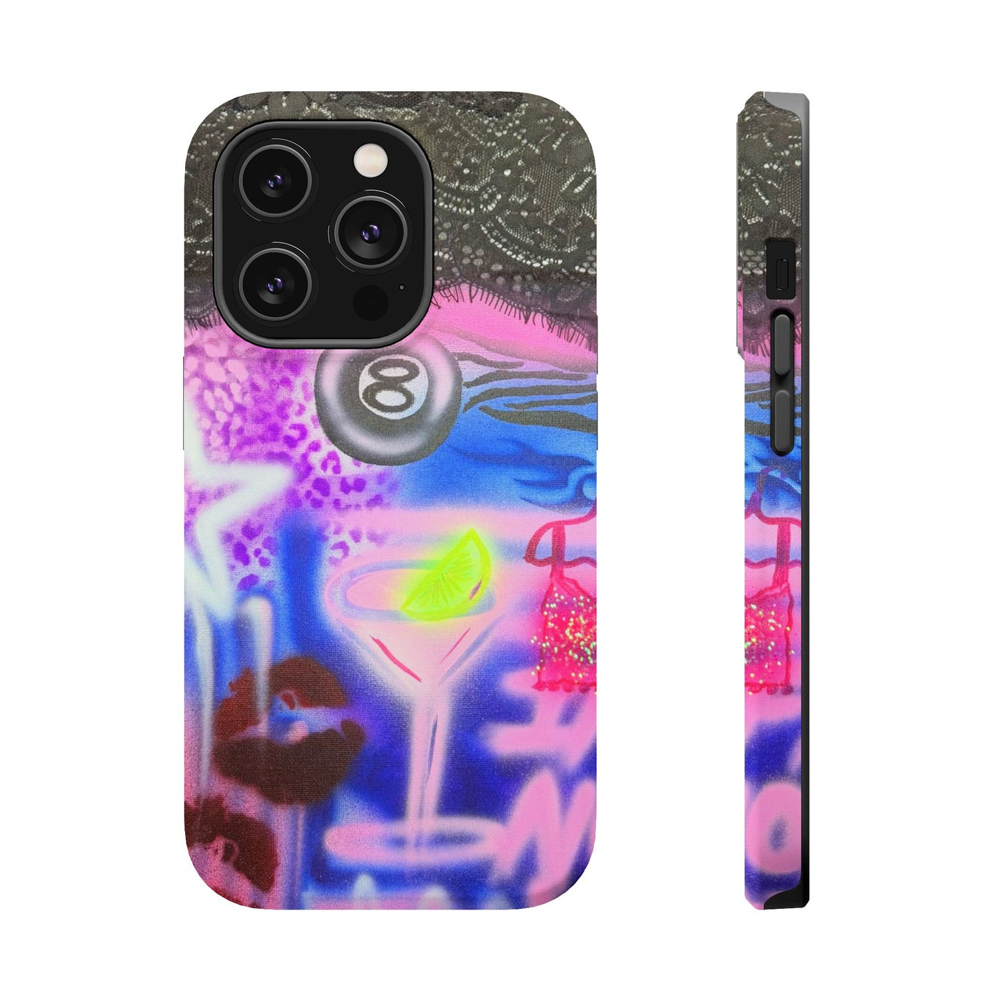 MagSafe "dream life" airbrush iPhone case