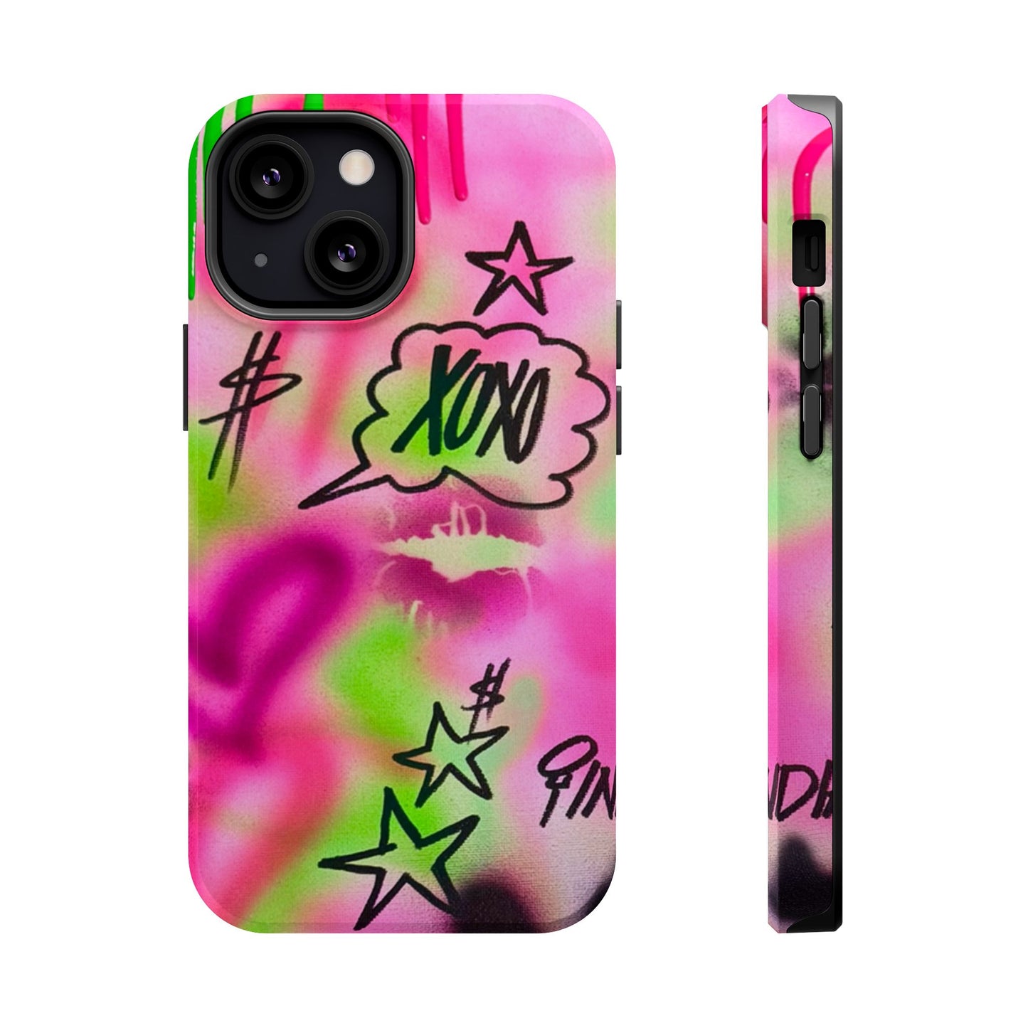 MagSafe "xoxo" airbrush iPhone case