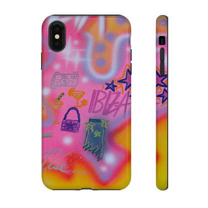 "ibiza" airbrush iPhone case